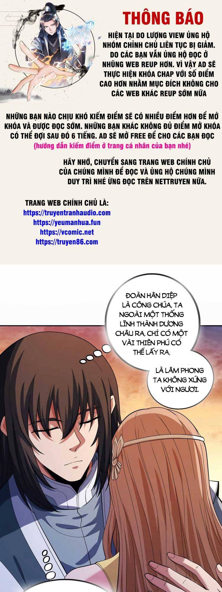 Tuyệt Thế Võ Thần Chap 601 - Next Chap 602