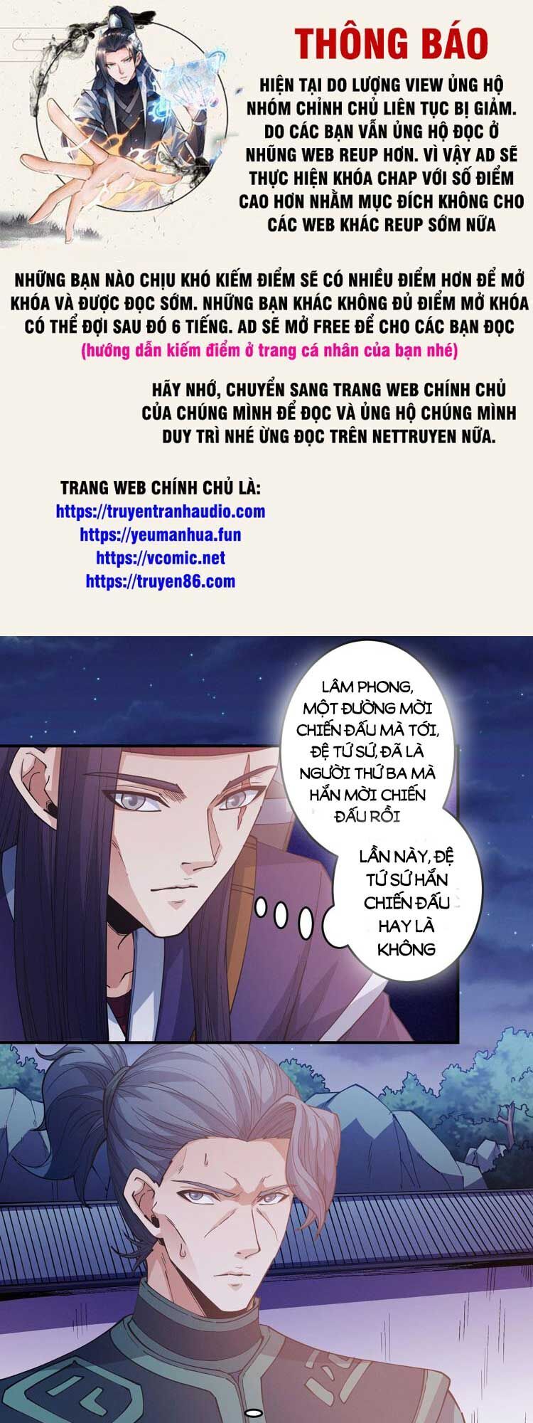 Tuyệt Thế Võ Thần Chap 609 - Next Chap 610