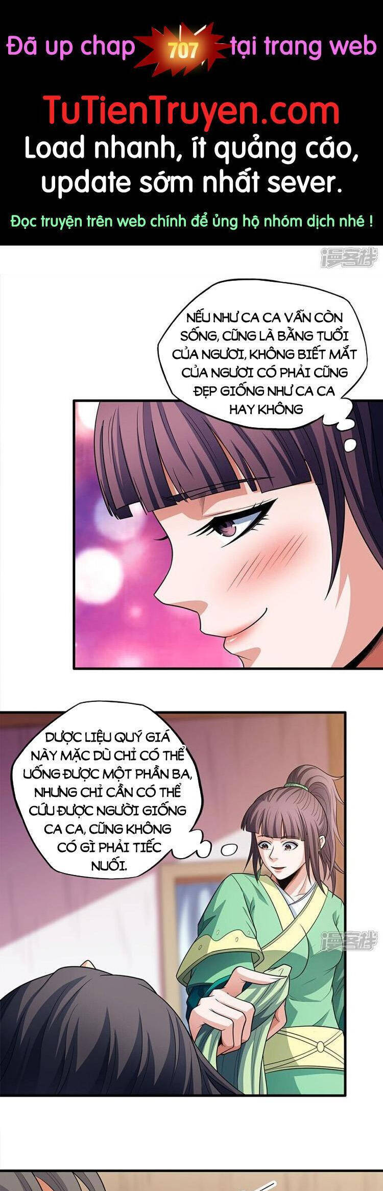 Tuyệt Thế Võ Thần Chap 706 - Next Chap 707