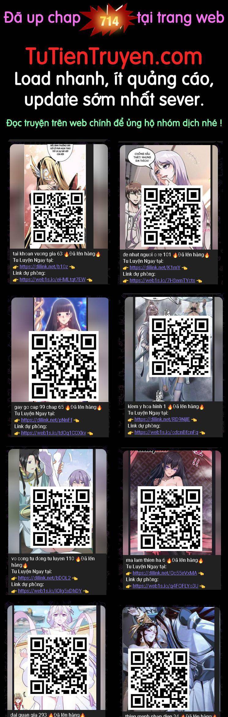 Tuyệt Thế Võ Thần Chap 713 - Next Chap 714