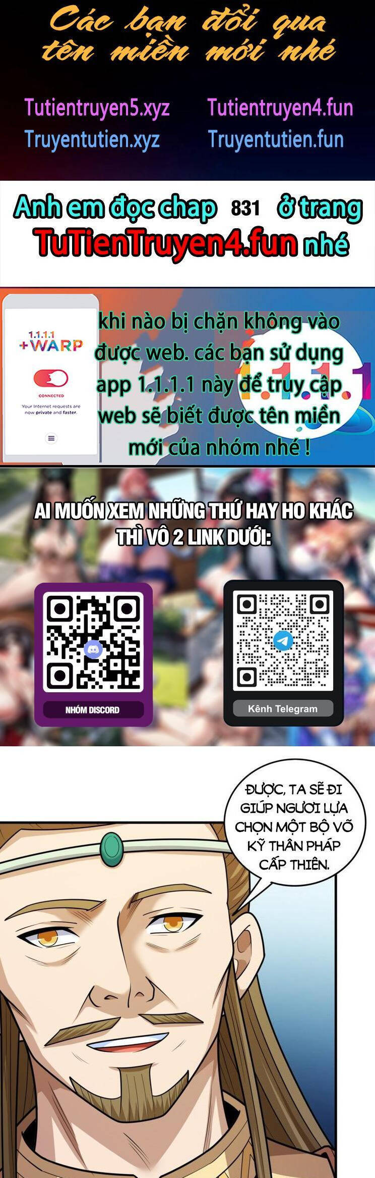 Tuyệt Thế Võ Thần Chap 830 - Next Chap 831