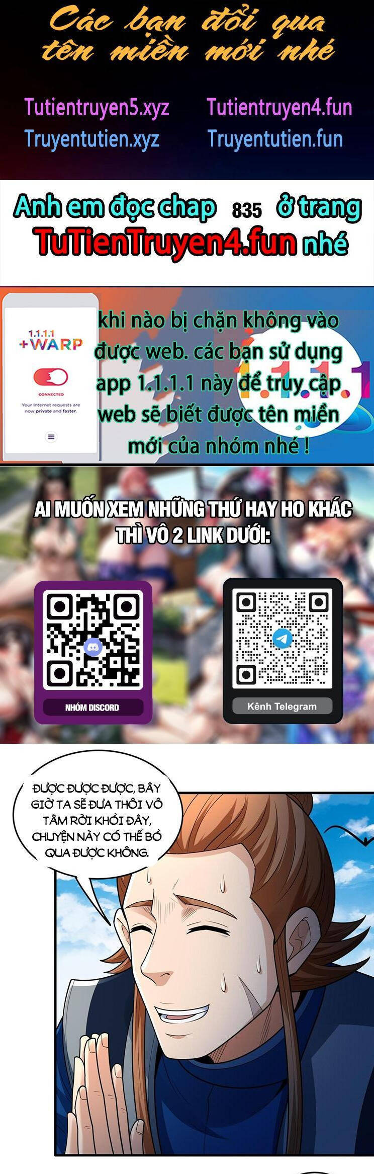 Tuyệt Thế Võ Thần Chap 834 - Next Chap 835