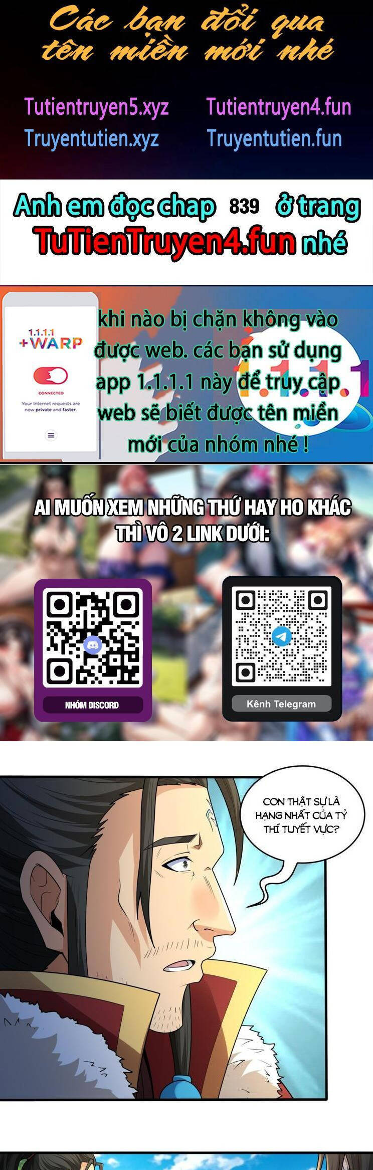 Tuyệt Thế Võ Thần Chap 838 - Next Chap 839