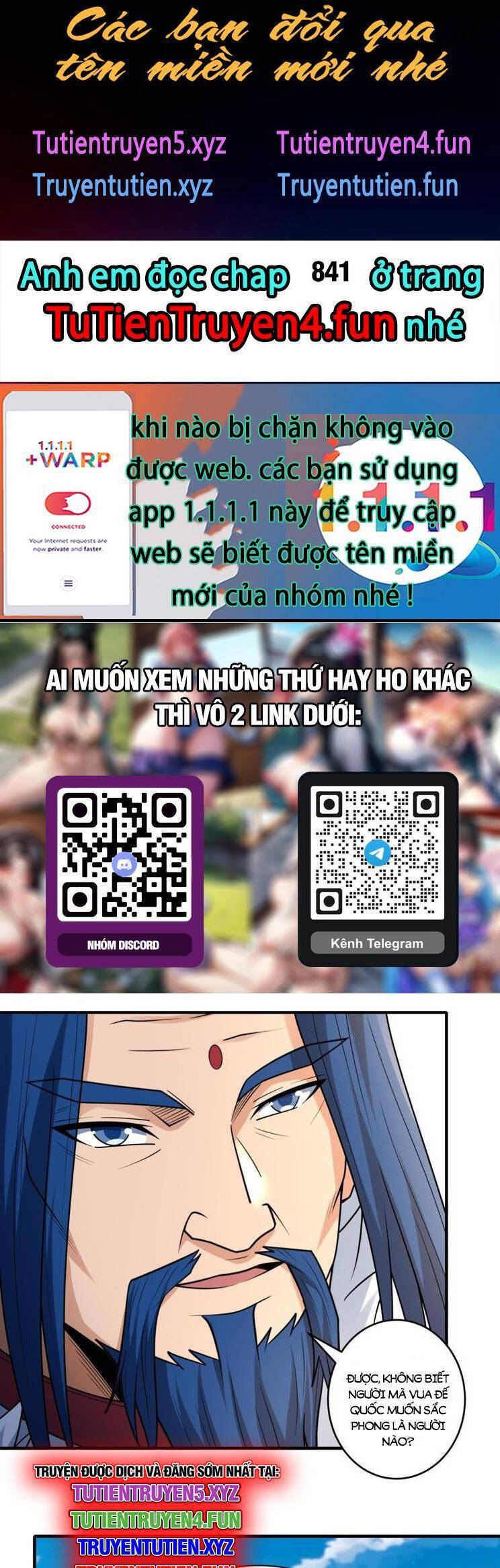 Tuyệt Thế Võ Thần Chap 840 - Next Chap 841