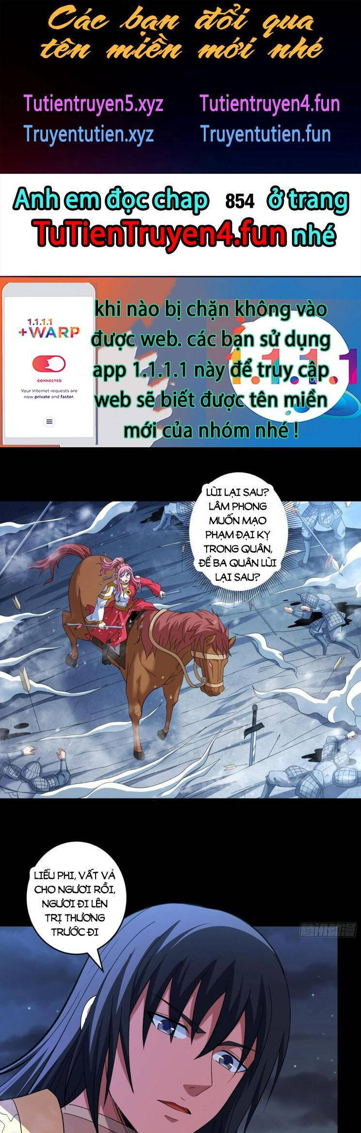 Tuyệt Thế Võ Thần Chap 853 - Next Chap 854