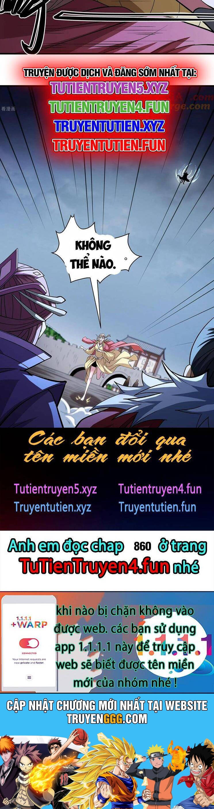 Tuyệt Thế Võ Thần Chap 859 - Next Chap 860