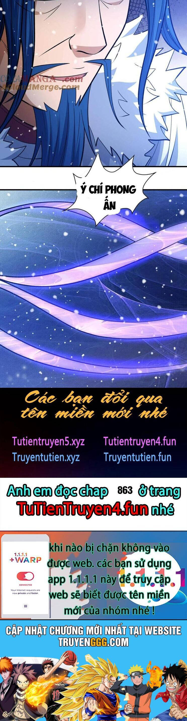 Tuyệt Thế Võ Thần Chap 862 - Next Chap 863