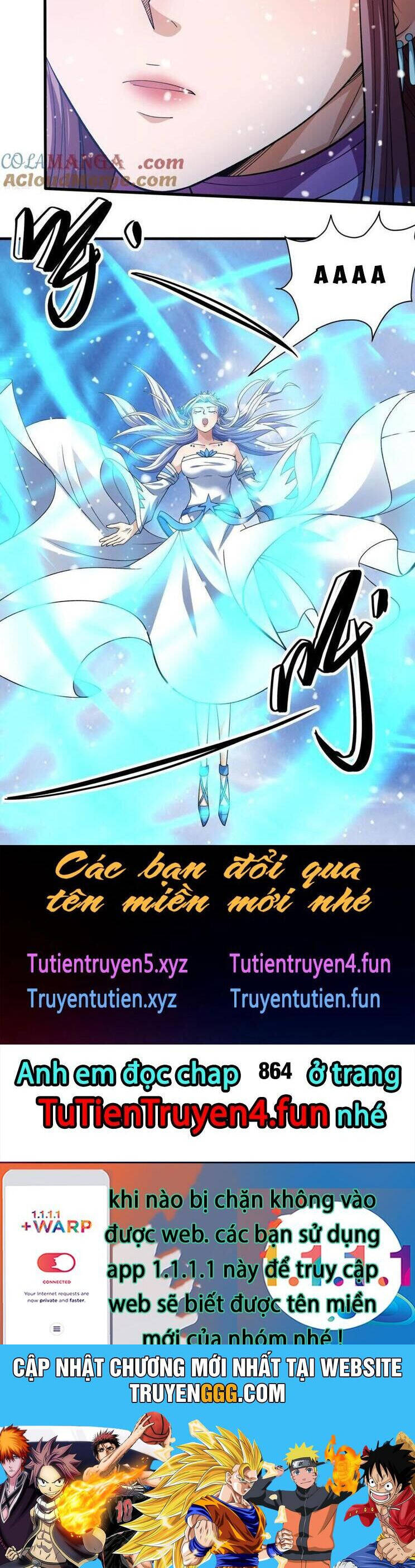 Tuyệt Thế Võ Thần Chap 864 - Next Chap 865
