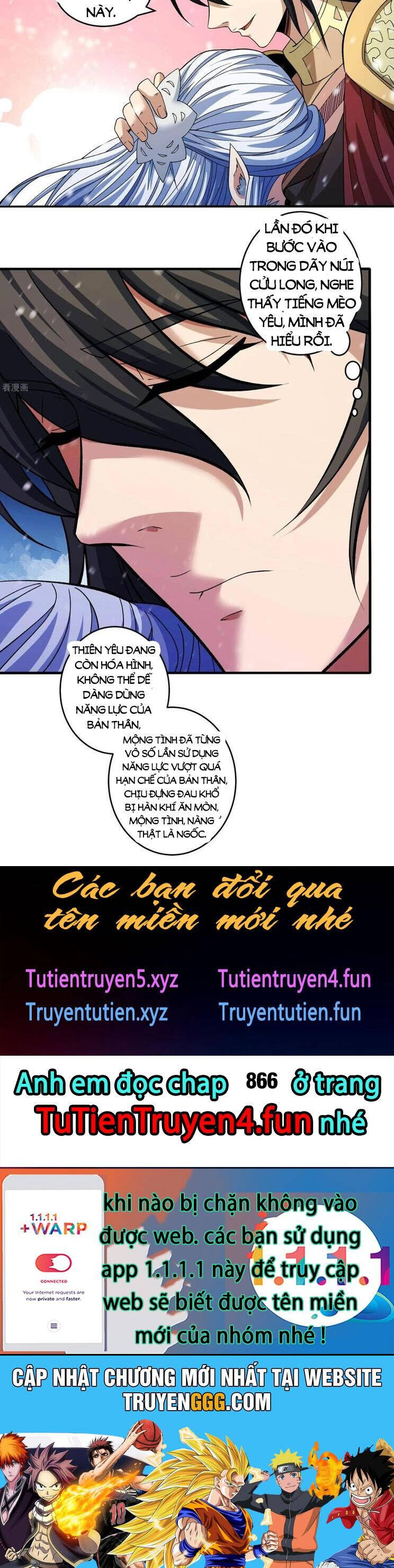 Tuyệt Thế Võ Thần Chap 865 - Next Chap 866