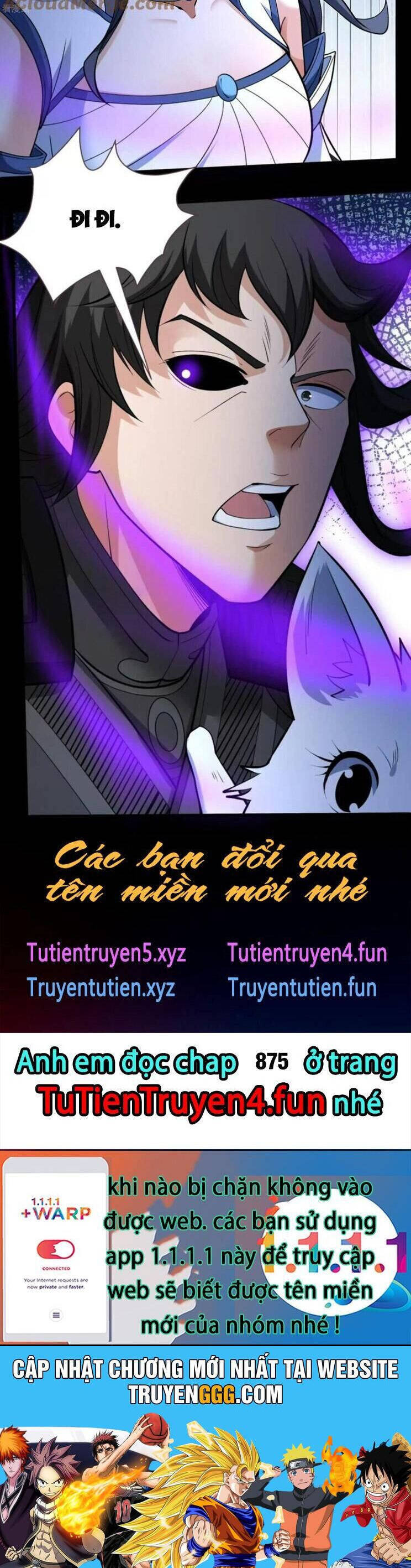 Tuyệt Thế Võ Thần Chap 874 - Next Chap 875