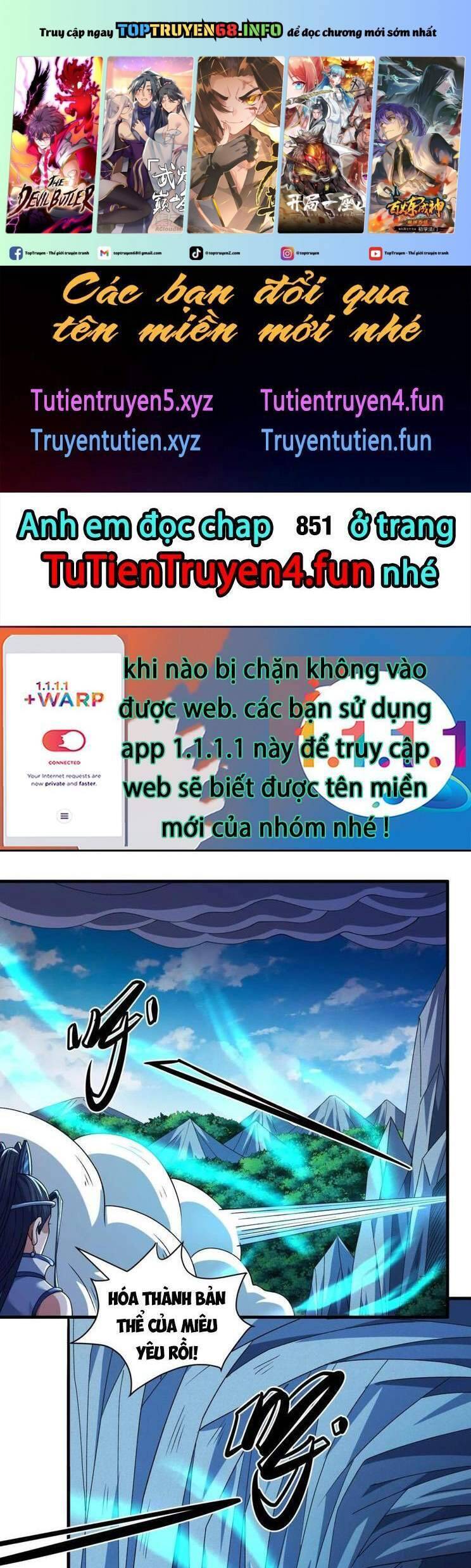 Tuyệt Thế Võ Thần Chap 878 - Next Chap 879