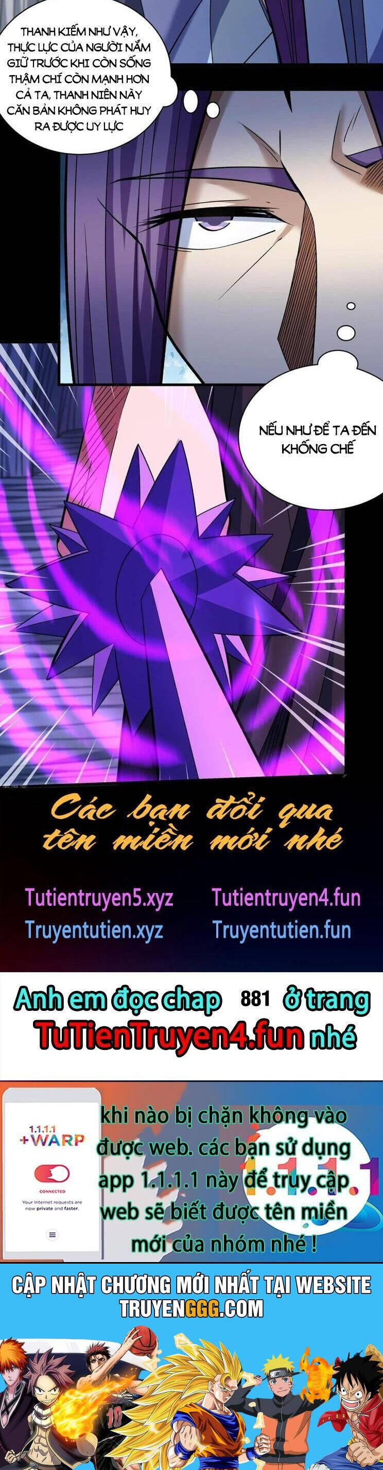 Tuyệt Thế Võ Thần Chap 880 - Next Chap 881