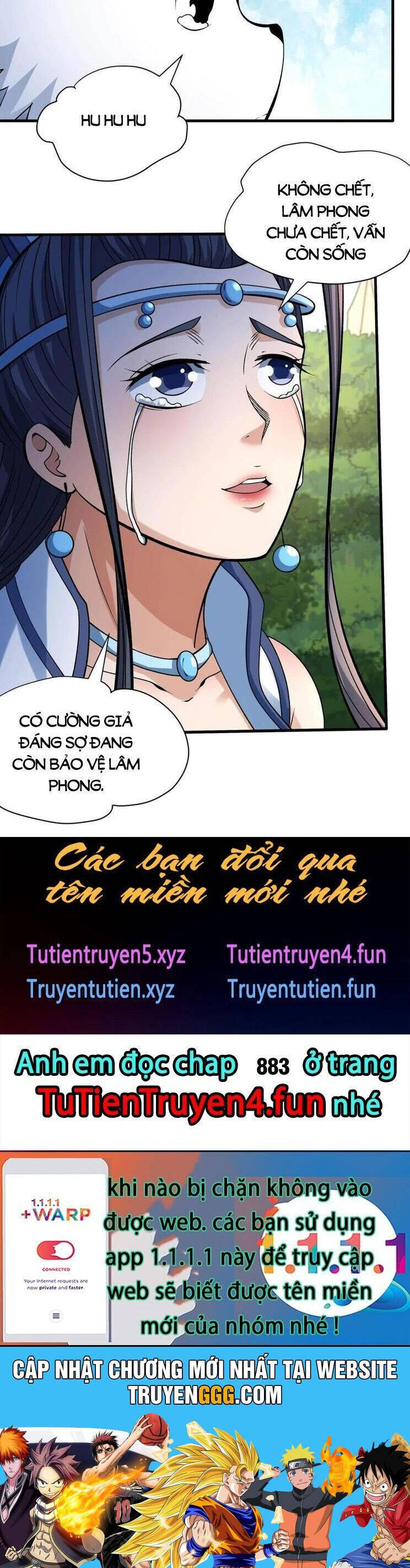 Tuyệt Thế Võ Thần Chap 882 - Next Chap 883