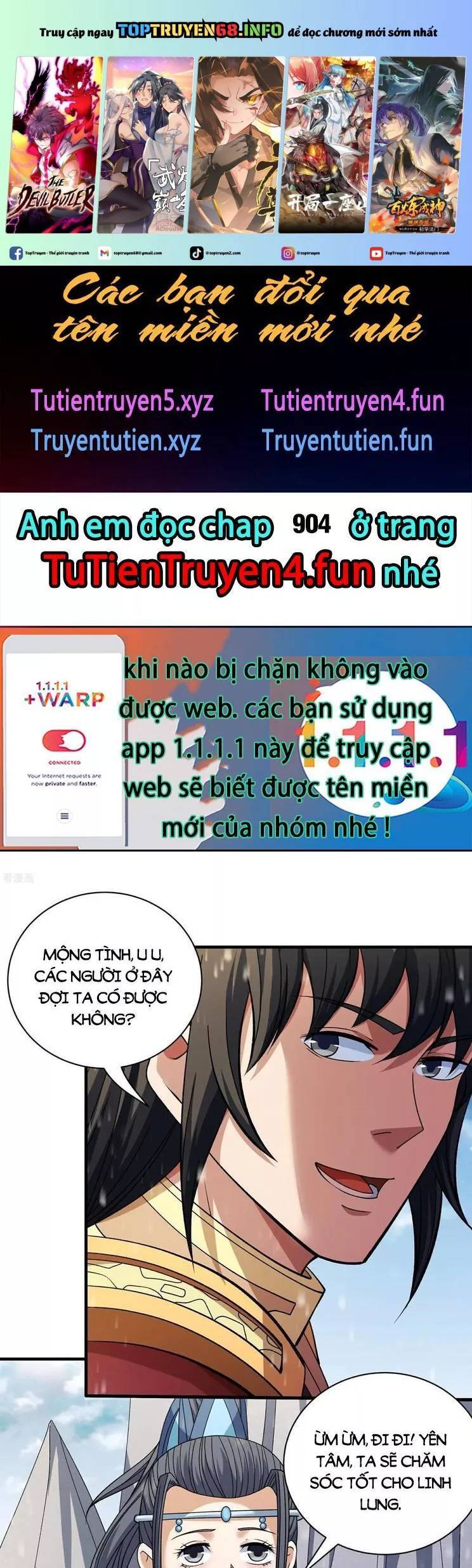 Tuyệt Thế Võ Thần Chap 903 - Next Chap 904