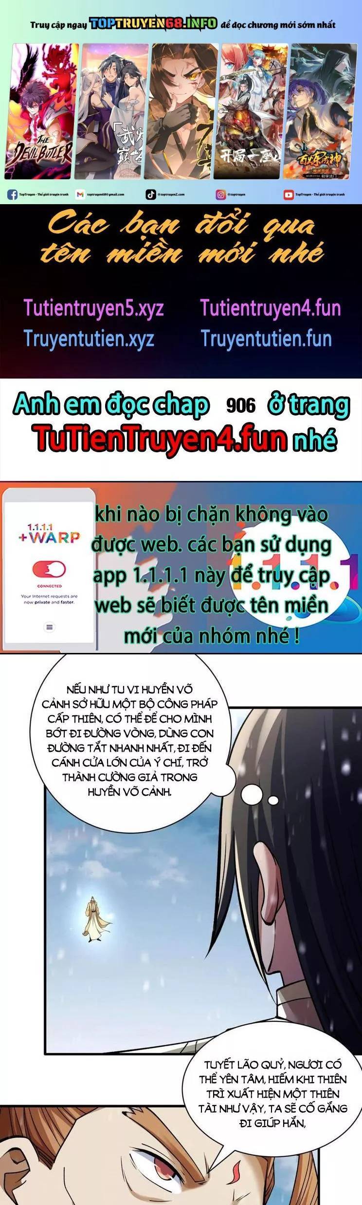 Tuyệt Thế Võ Thần Chap 905 - Next Chap 906