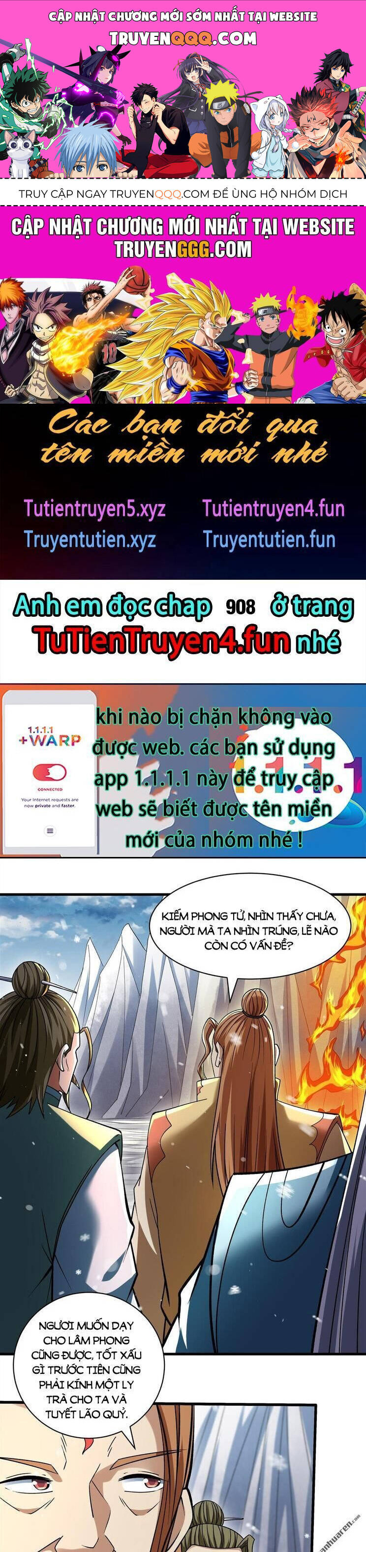 Tuyệt Thế Võ Thần Chap 907 - Next Chap 908