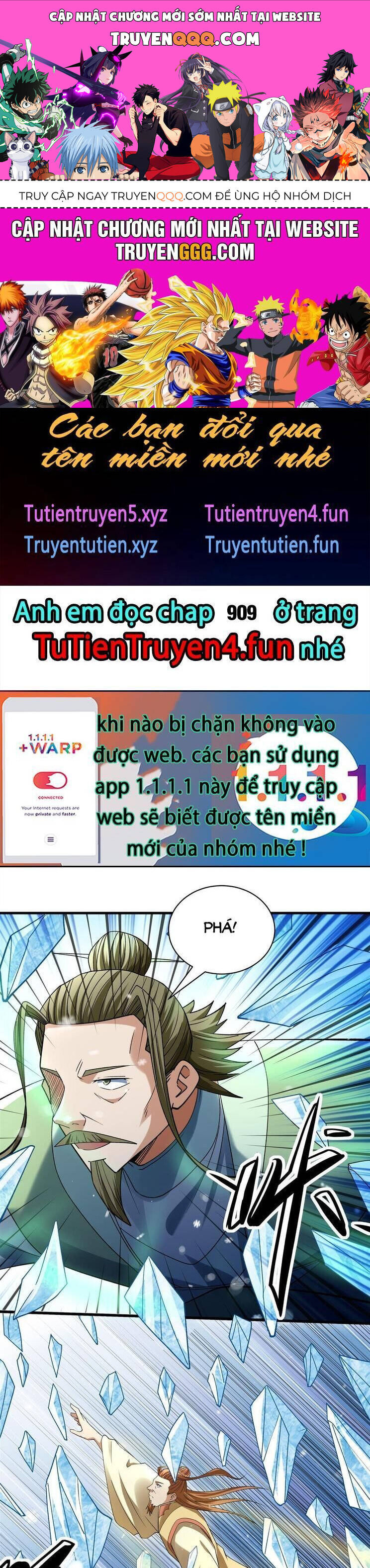 Tuyệt Thế Võ Thần Chap 908 - Next Chap 909