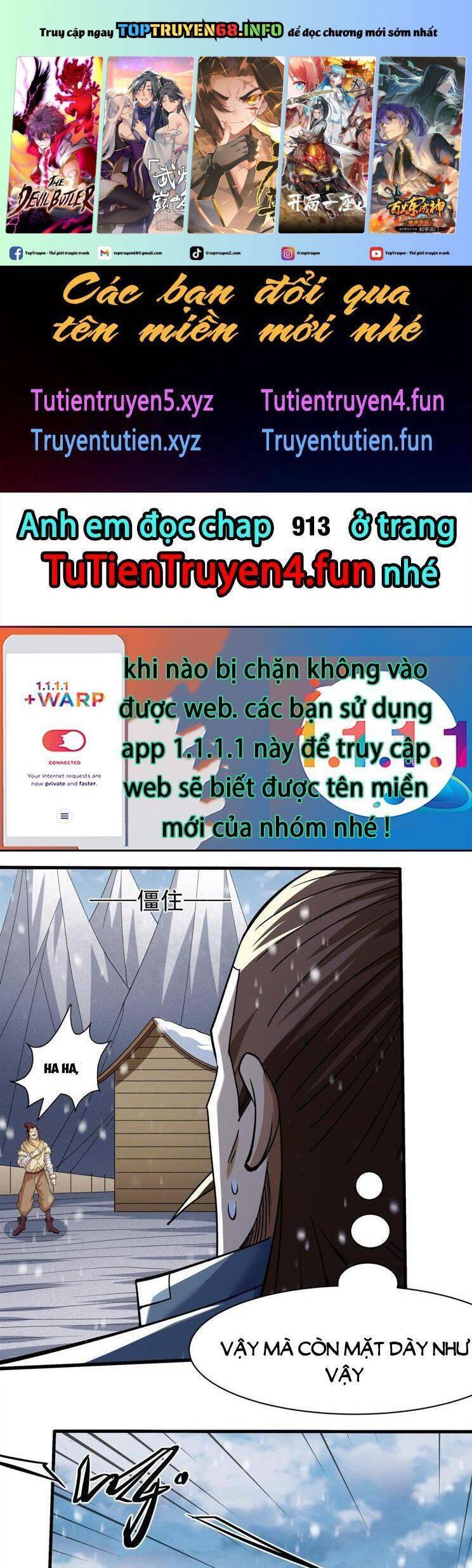Tuyệt Thế Võ Thần Chap 912 - Next Chap 913