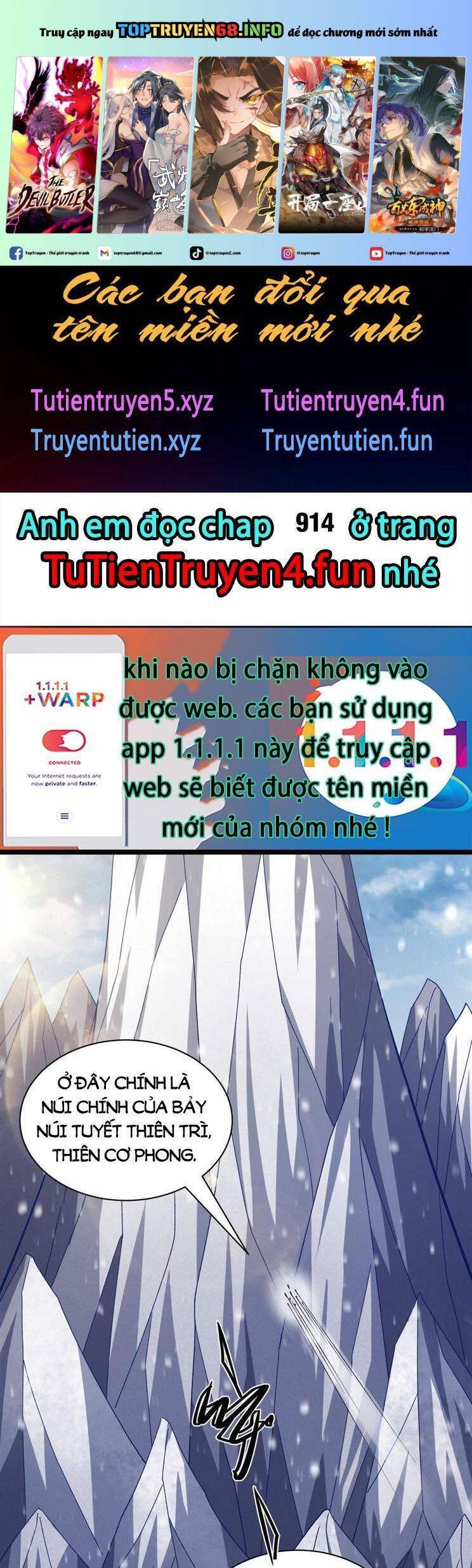 Tuyệt Thế Võ Thần Chap 913 - Next Chap 914