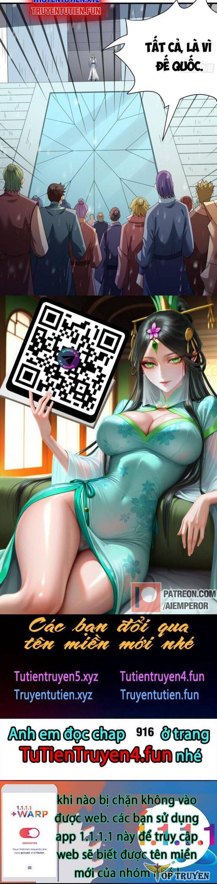 Tuyệt Thế Võ Thần Chap 915 - Next Chap 916
