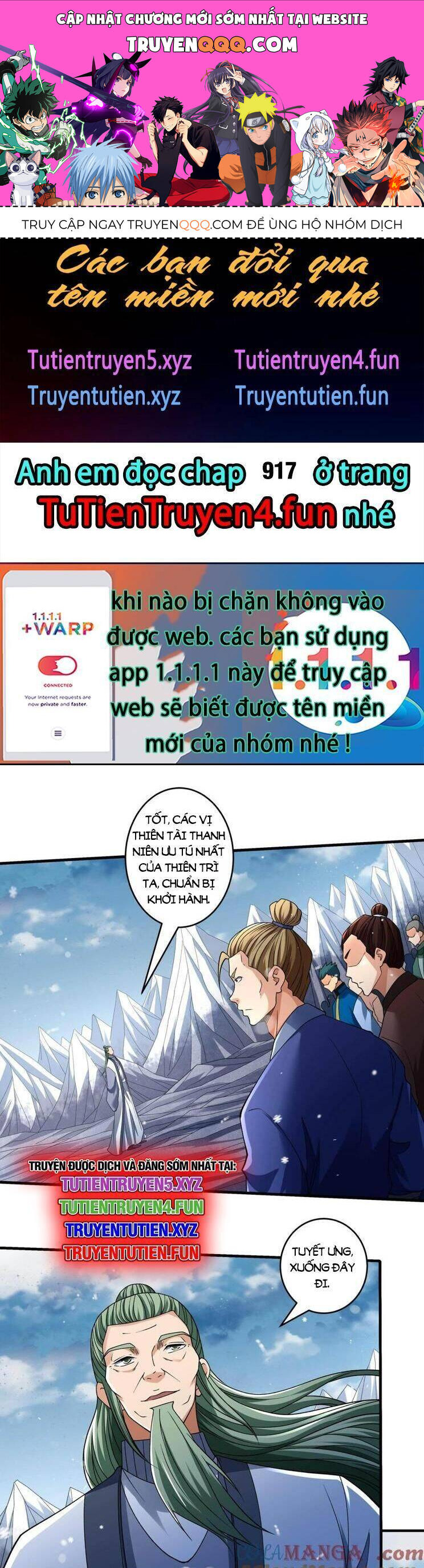 Tuyệt Thế Võ Thần Chap 916 - Next Chap 917