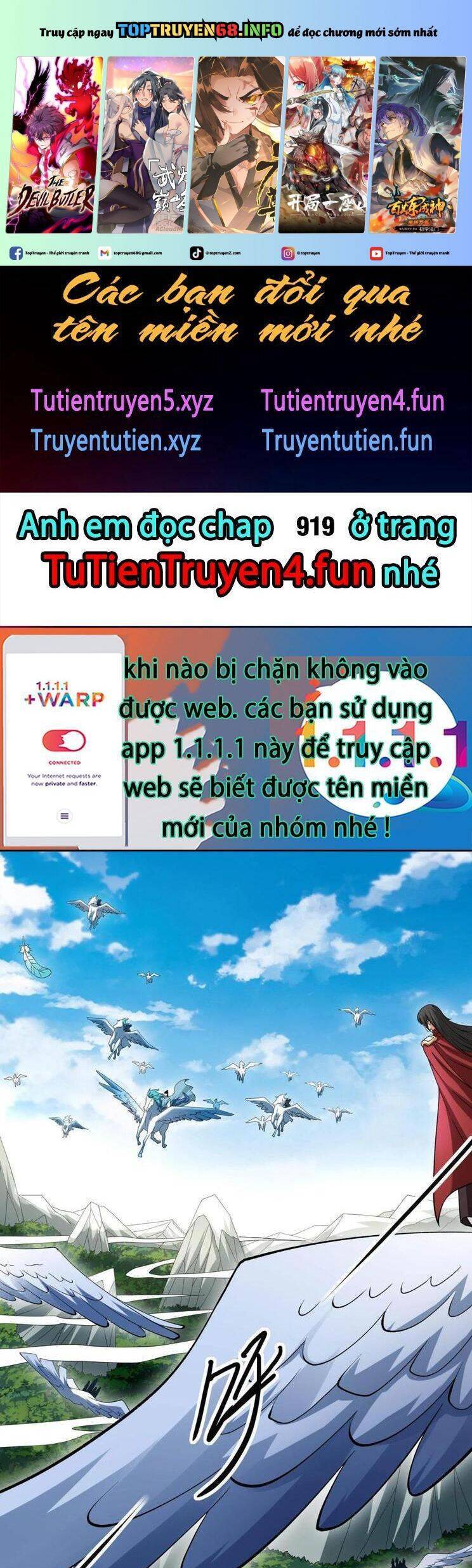 Tuyệt Thế Võ Thần Chap 918 - Next Chap 919