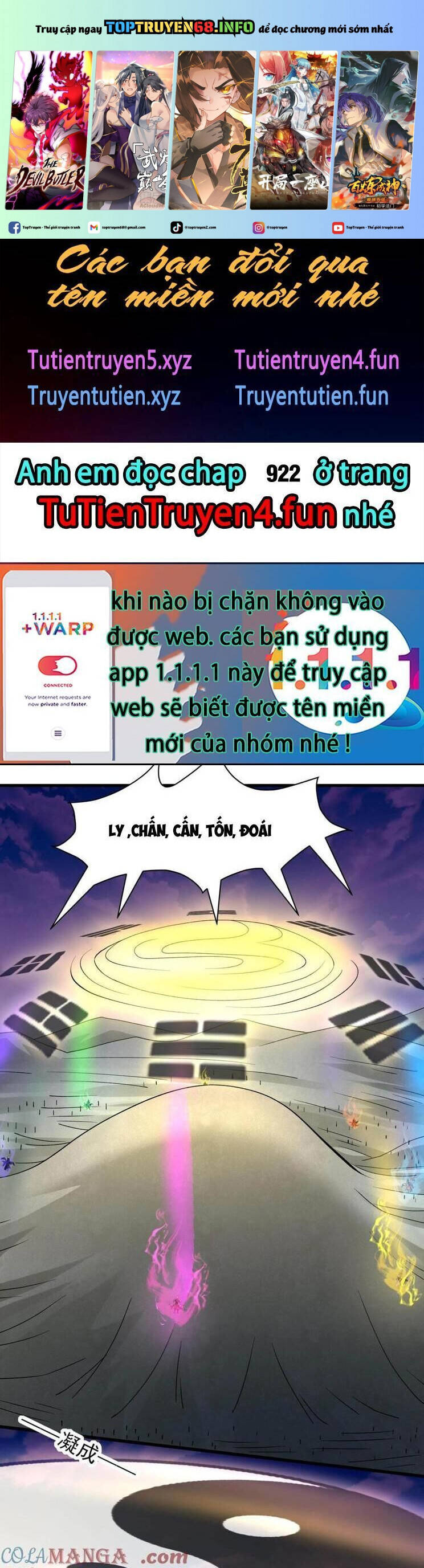Tuyệt Thế Võ Thần Chap 921 - Next Chap 922