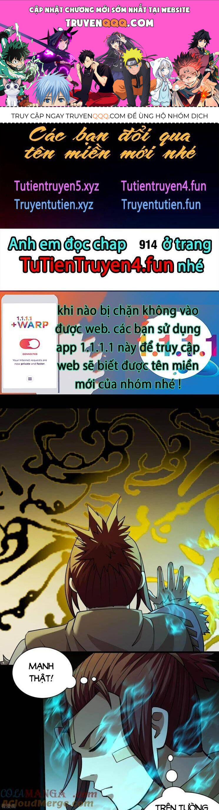 Tuyệt Thế Võ Thần Chap 923 - Next Chap 924