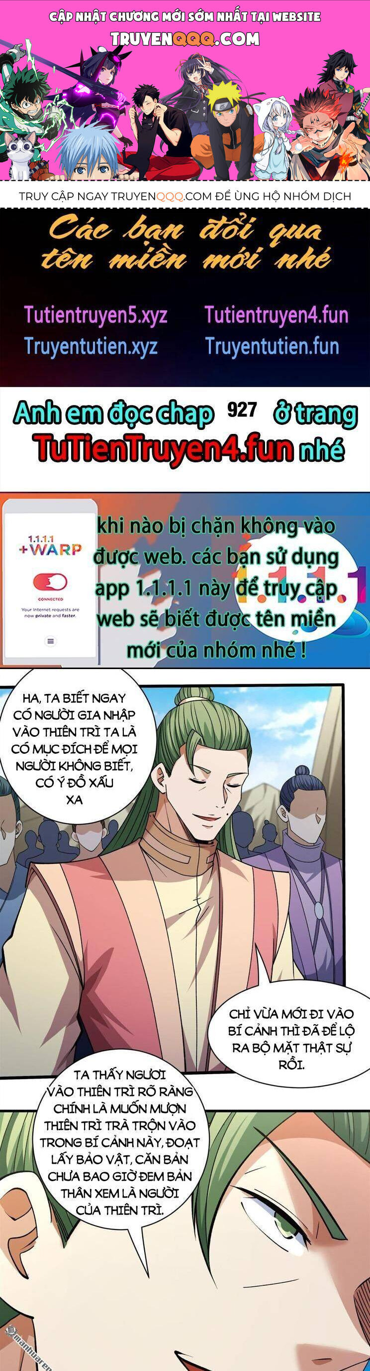 Tuyệt Thế Võ Thần Chap 926 - Next Chap 927