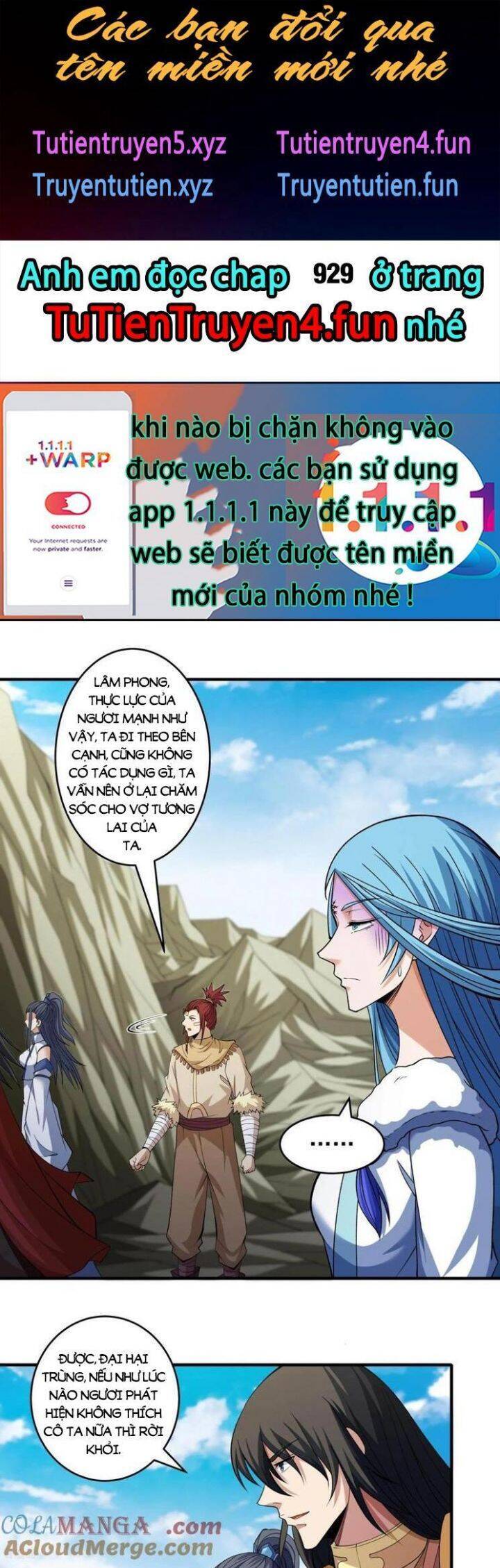 Tuyệt Thế Võ Thần Chap 928 - Next Chap 929