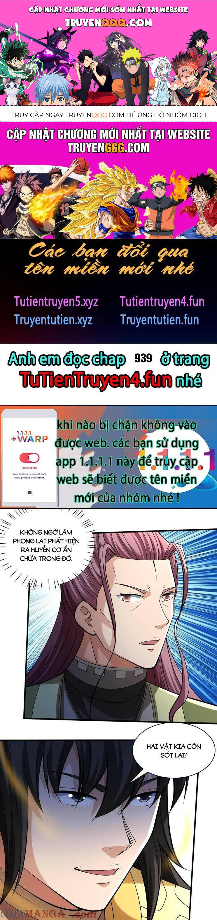 Tuyệt Thế Võ Thần Chap 938 - Next Chap 939