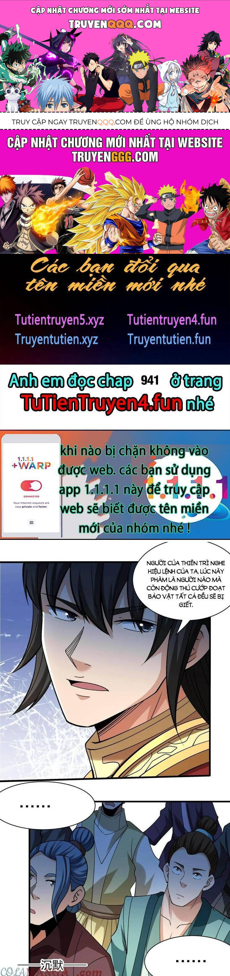 Tuyệt Thế Võ Thần Chap 940 - Next Chap 941