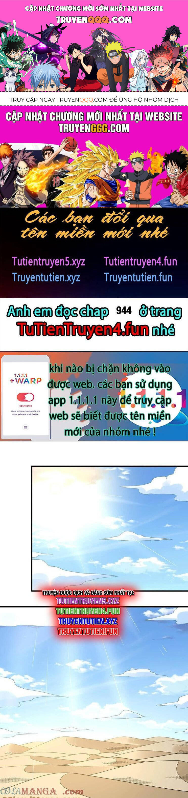 Tuyệt Thế Võ Thần Chap 943 - Next Chap 944