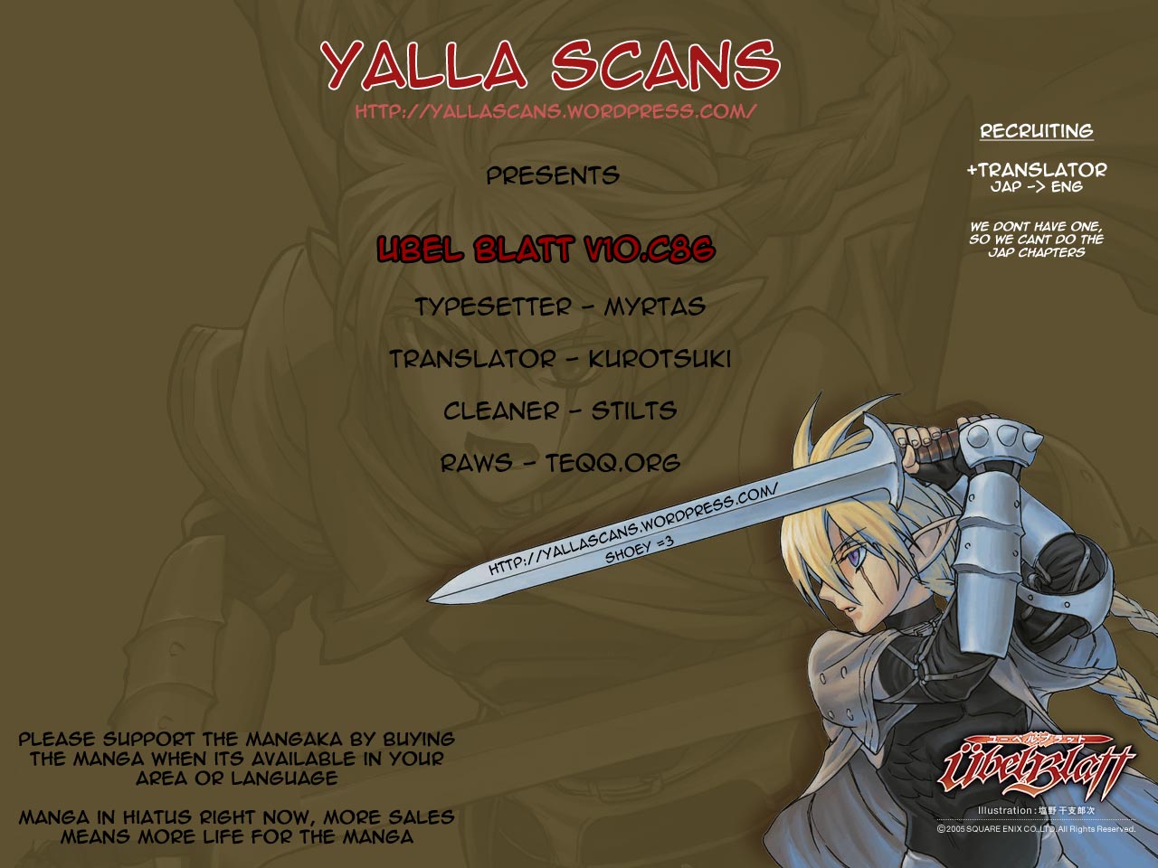 Ubel Blatt Chap 89 - Next Chap 90