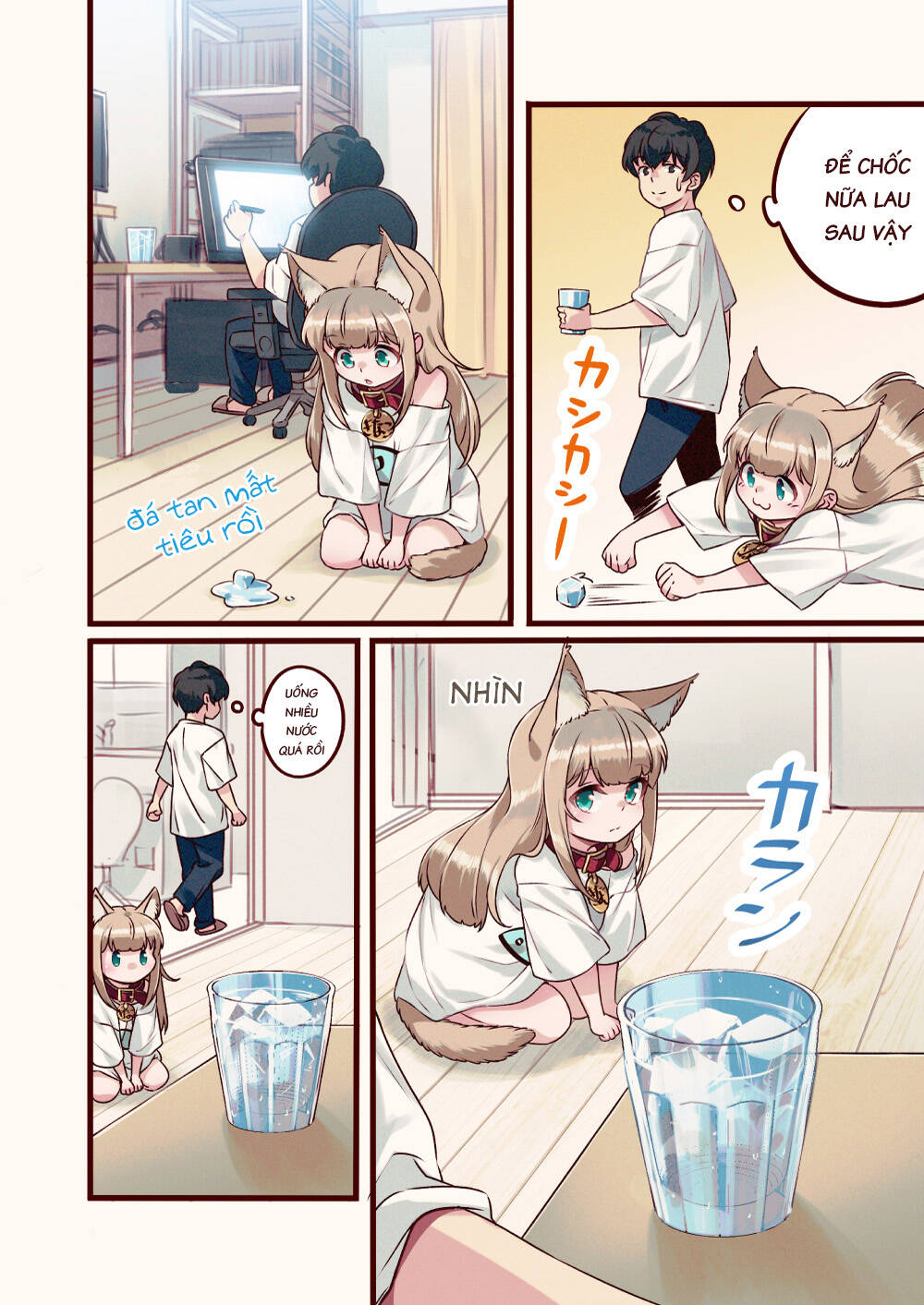 Uchi Ni Neko Ga Yattekita! Chap 7 - Next Chap 8