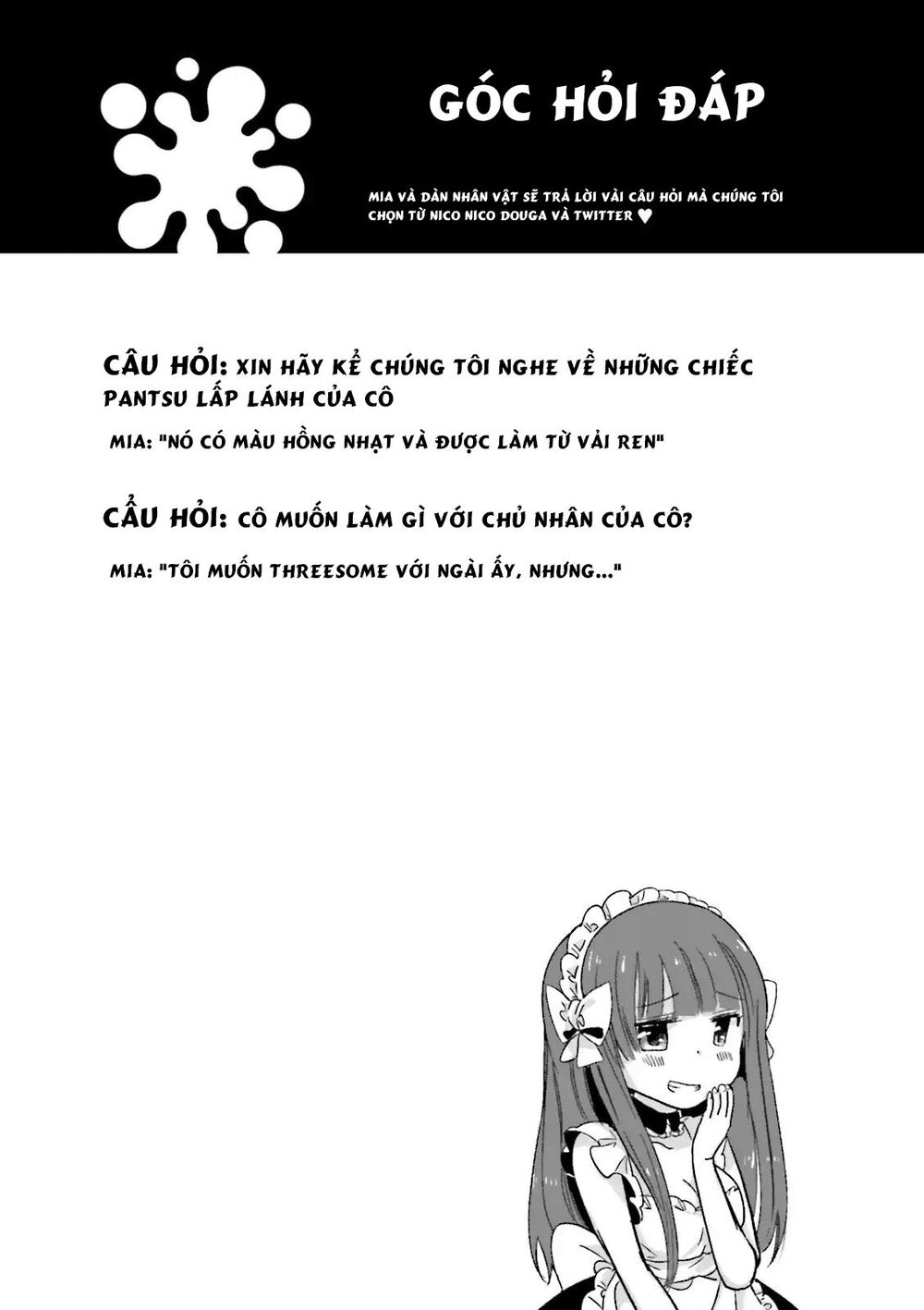Uchi No Hentai Maid Ni Osowareteru Chap 17 - Next Chap 18