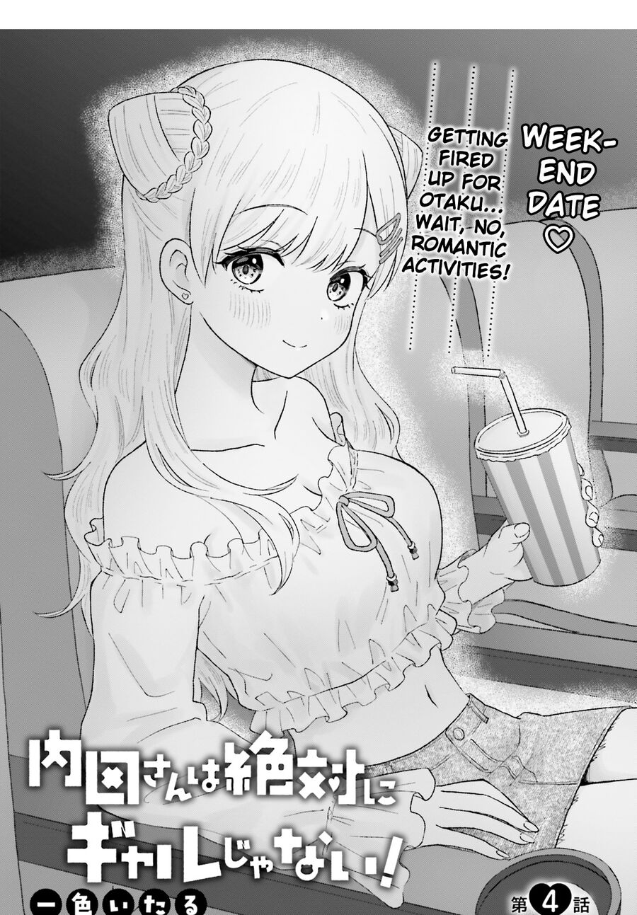 Uchida-San Chắc Chắn Không Phải Là Một Gyaru!!! Chap 4 - Next Chap 5