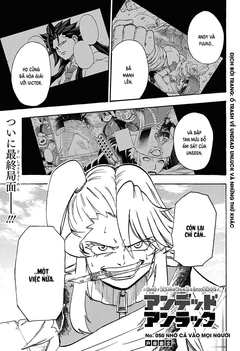 Undead Unluck Chap 50 - Next Chap 51