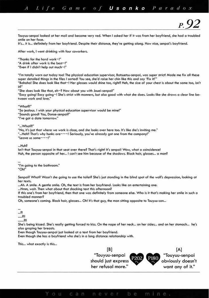 Usotsuki Paradox Chap 50 - Next Chap 51