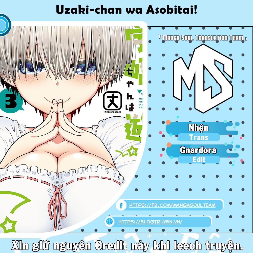 Uzaki-Chan Muốn Đi Chơi! Chap 34 - Next Chap 35