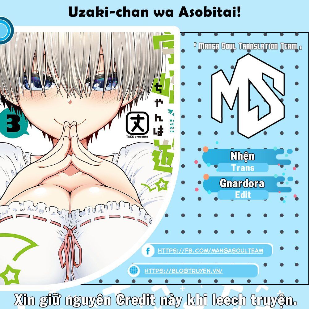 Uzaki-Chan Muốn Đi Chơi! Chap 36 - Next Chap 37