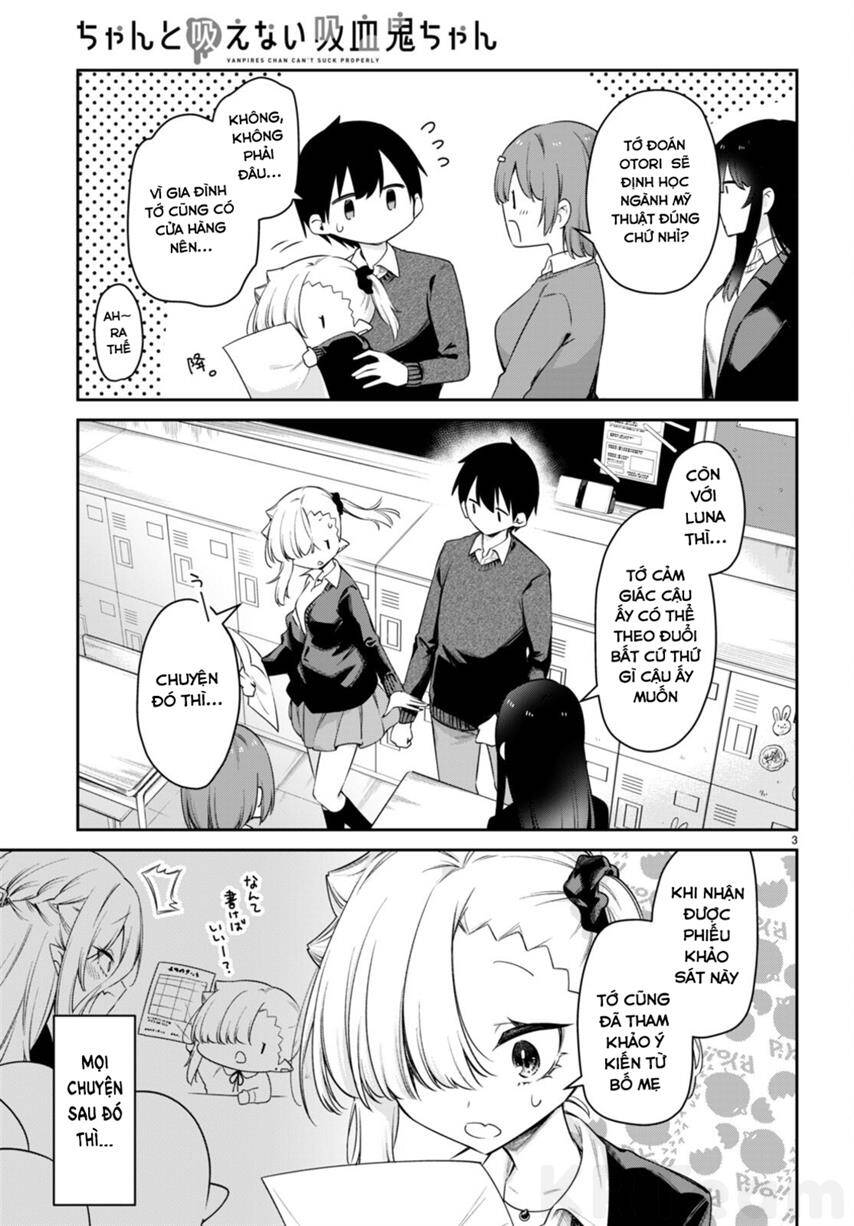 Vampire-Chan Can't Suck Properly Chap 46 - Next Chap 47