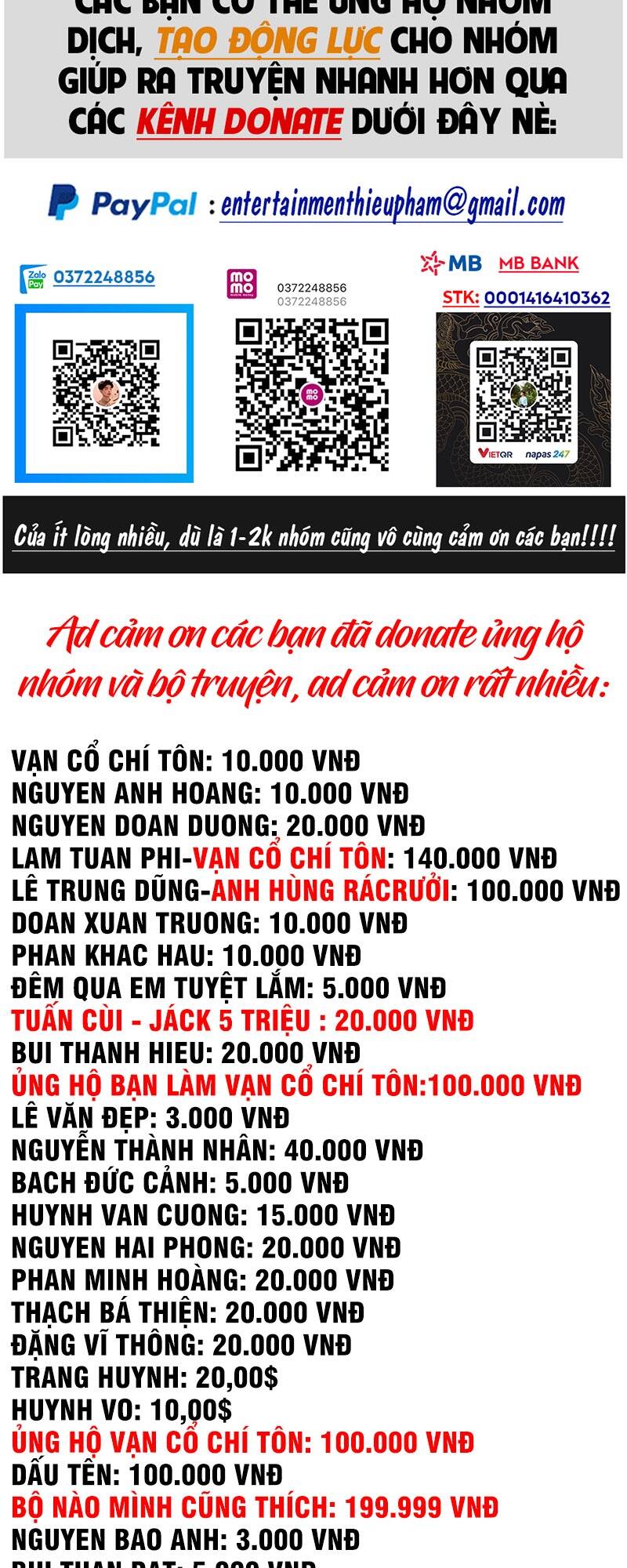 Vạn Cổ Chí Tôn Chap 111 - Next Chap 112