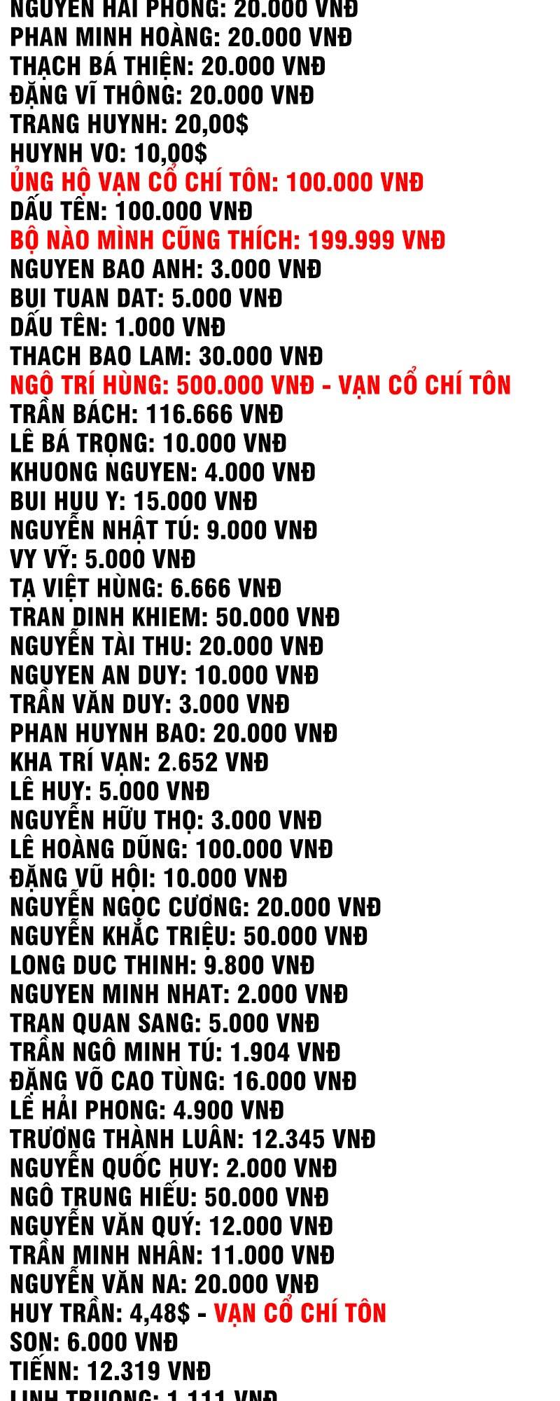 Vạn Cổ Chí Tôn Chap 114 - Next Chap 115