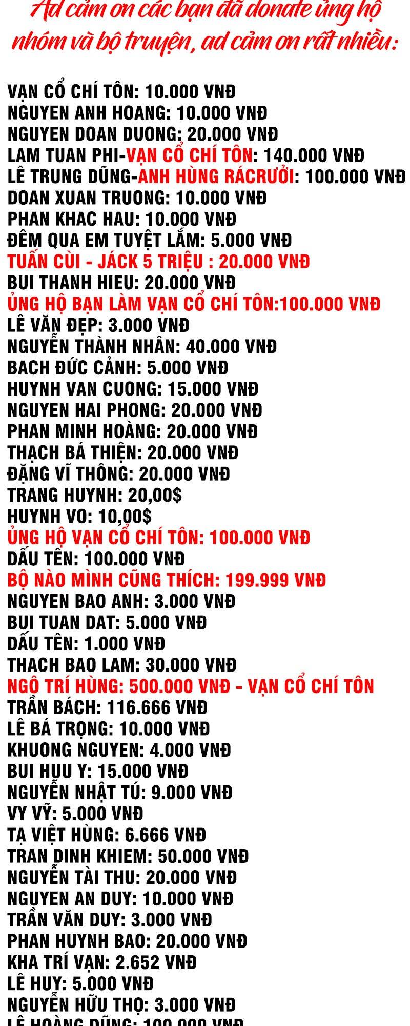 Vạn Cổ Chí Tôn Chap 115 - Next Chap 116