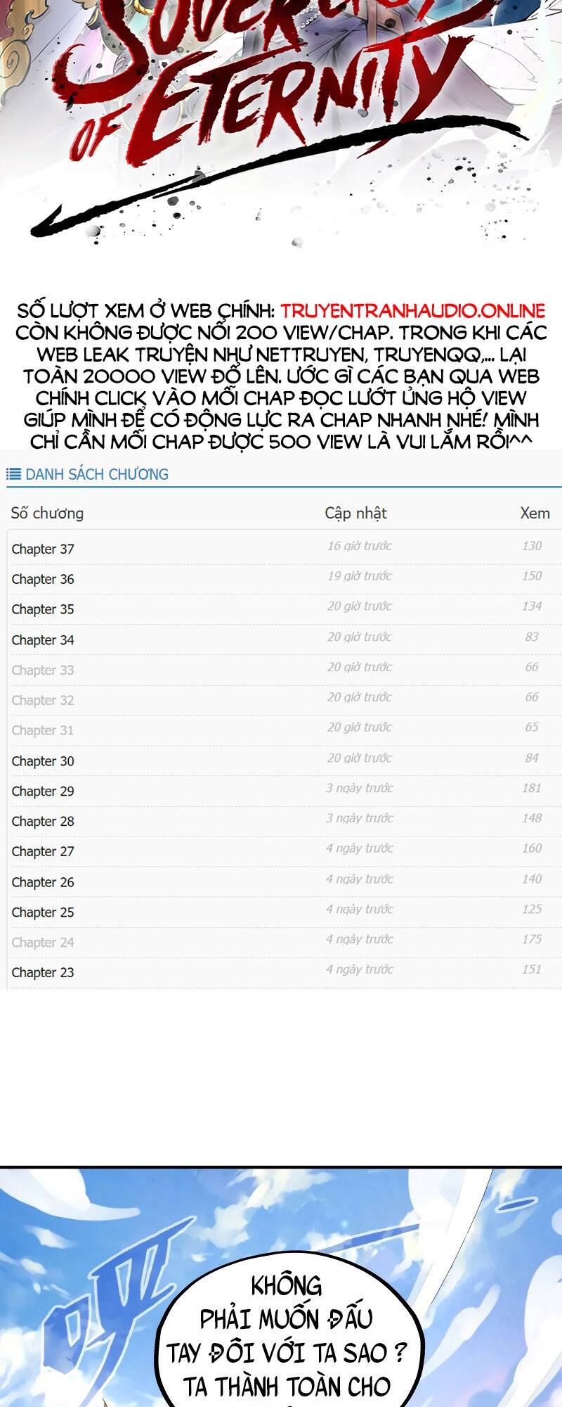 Vạn Cổ Chí Tôn Chap 117 - Next Chap 118
