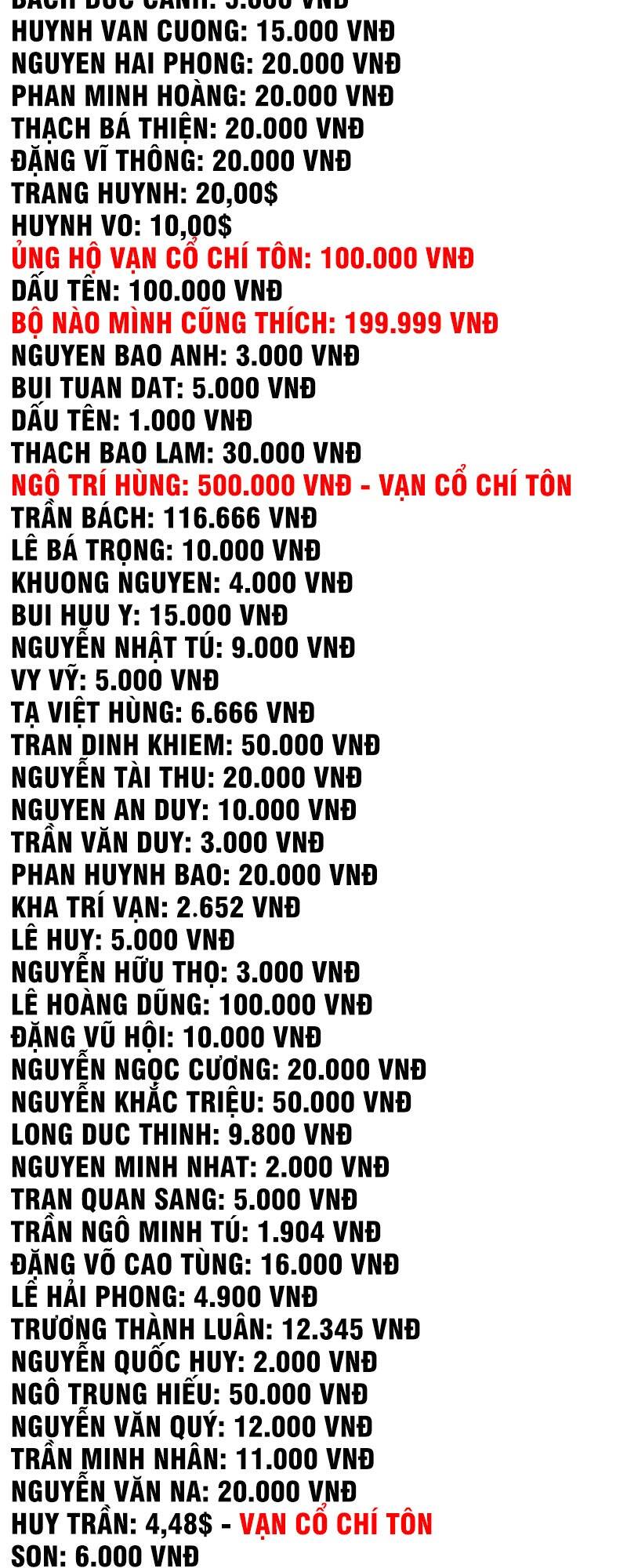 Vạn Cổ Chí Tôn Chap 118 - Next Chap 119