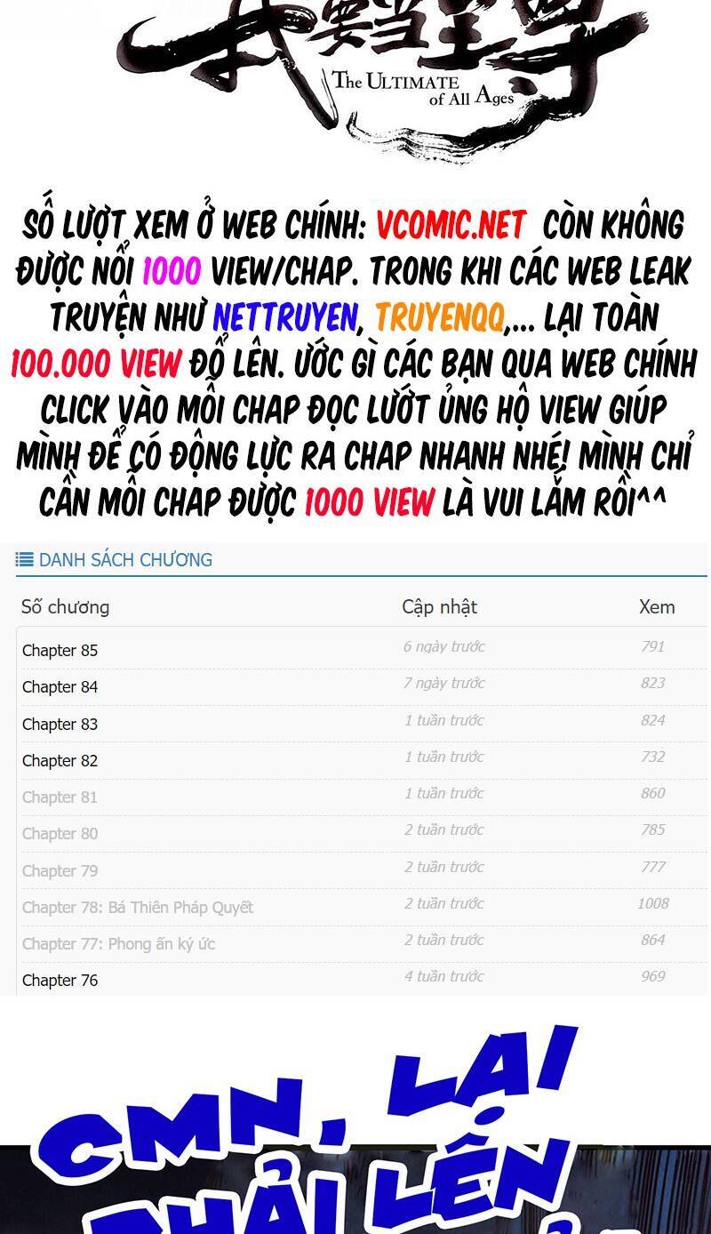 Vạn Cổ Chí Tôn Chap 140 - Next Chap 141