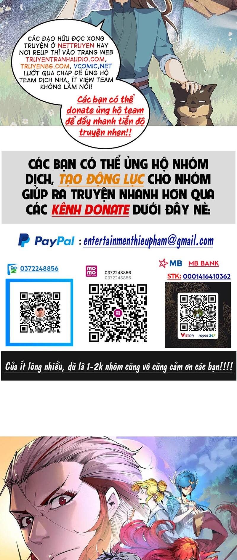 Vạn Cổ Chí Tôn Chap 155 - Next Chap 156