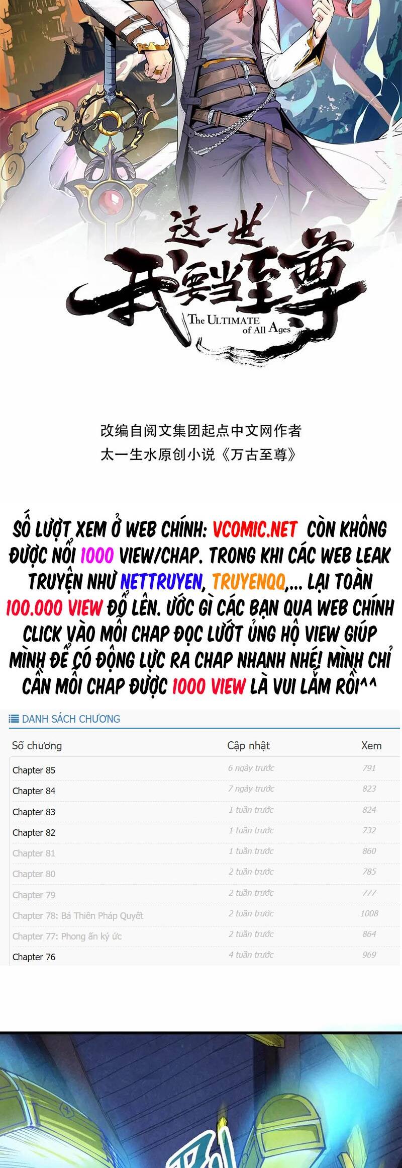 Vạn Cổ Chí Tôn Chap 157 - Next Chap 158
